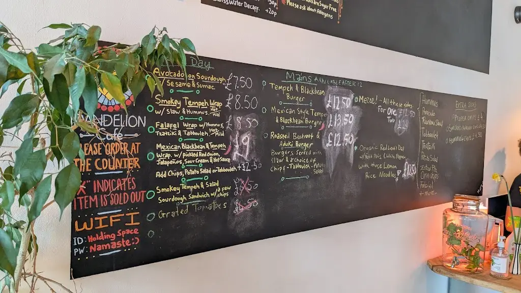 Menu_Dandelion Cafe_Shipley_image_1