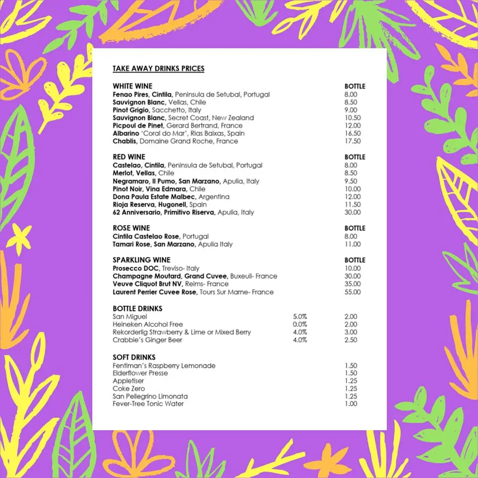 Menu_The Crown at Shillington_Shillington_image_3