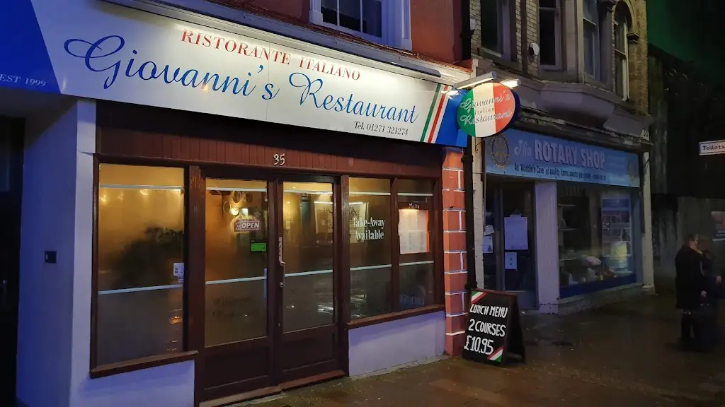 Giovanni's restaurant in Barnstaple