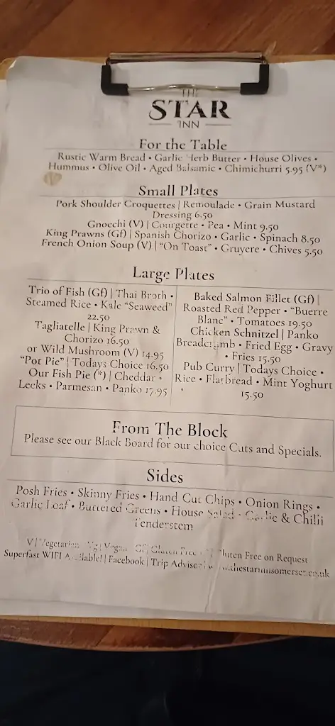 Menu_The Star_Shipham_image_2