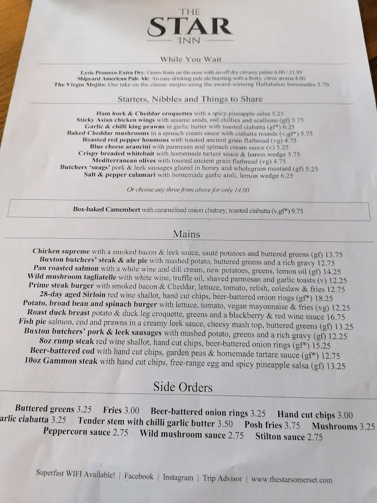 Menu_The Star_Shipham_image_3