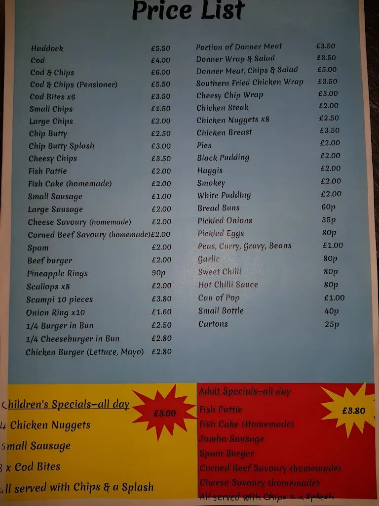 Menu_Shildon Fish & Grill_Shildon_image_2