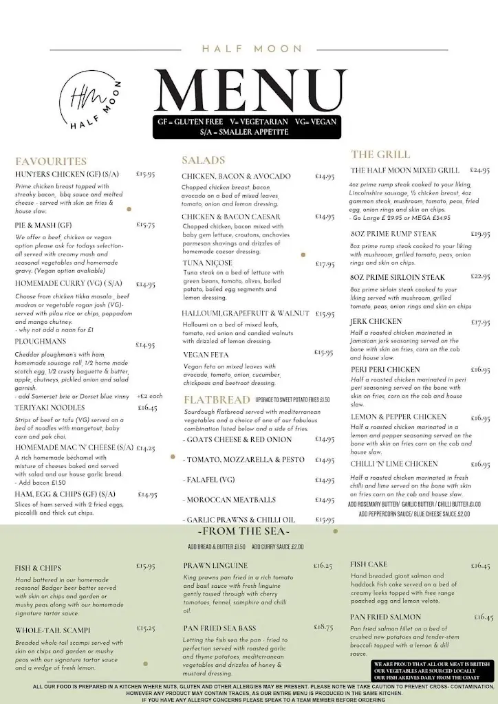 Menu_The Half Moon_Shaftesbury_image_1