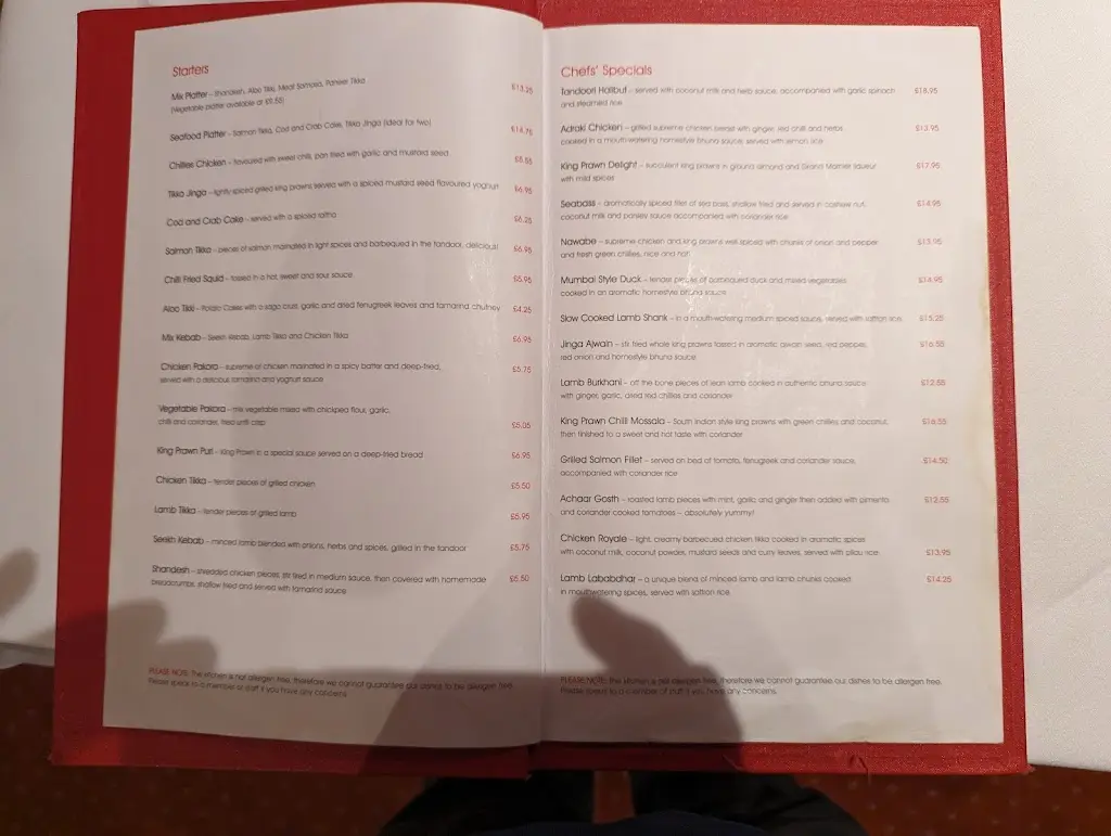 Menu_Chutney's_Shaftesbury_image_3