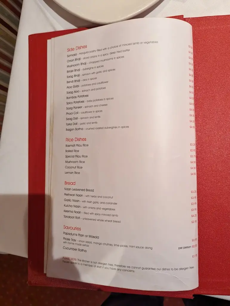 Menu_Chutney's_Shaftesbury_image_4