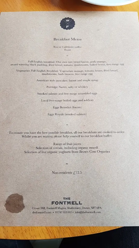 Menu_The Fontmell_Shaftesbury_image_4