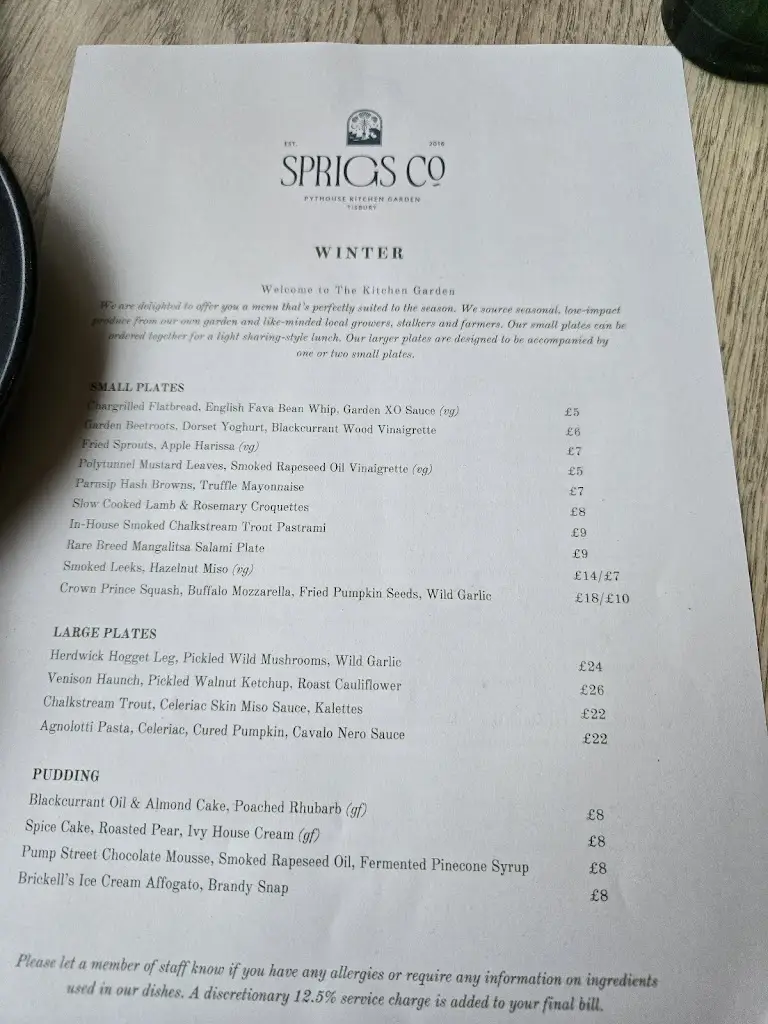 Menu_Pythouse Kitchen Garden_Shaftesbury_immagine_1