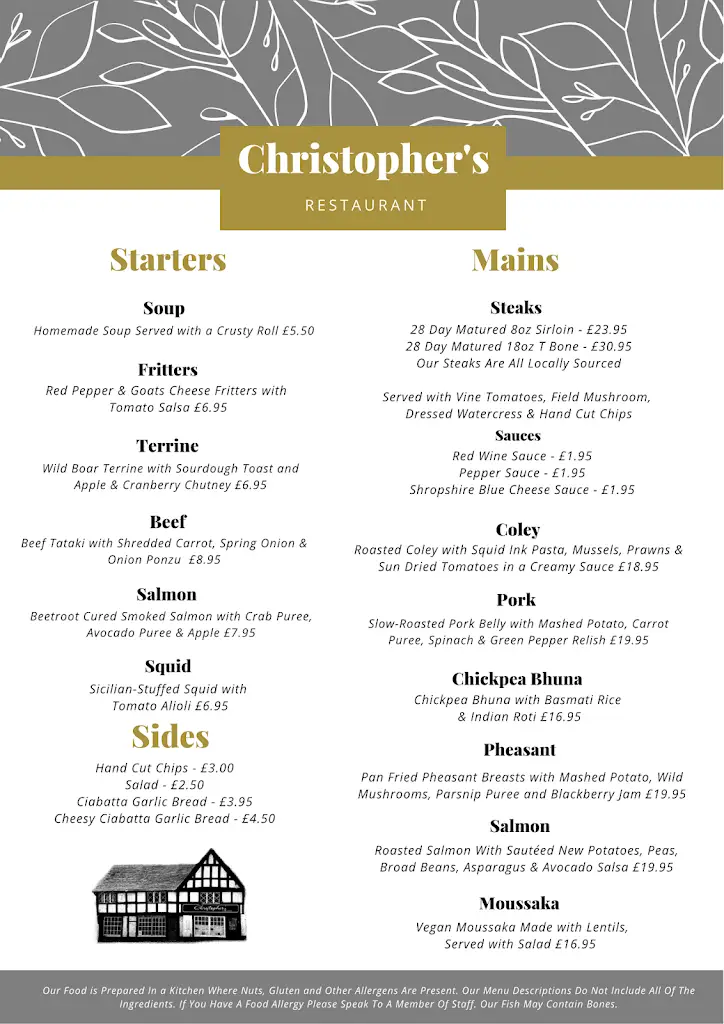 Menu_Christopher's_Shifnal_image_2