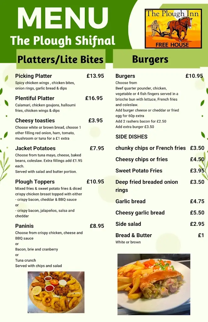 Menu_The Plough Inn_Shifnal_image_1