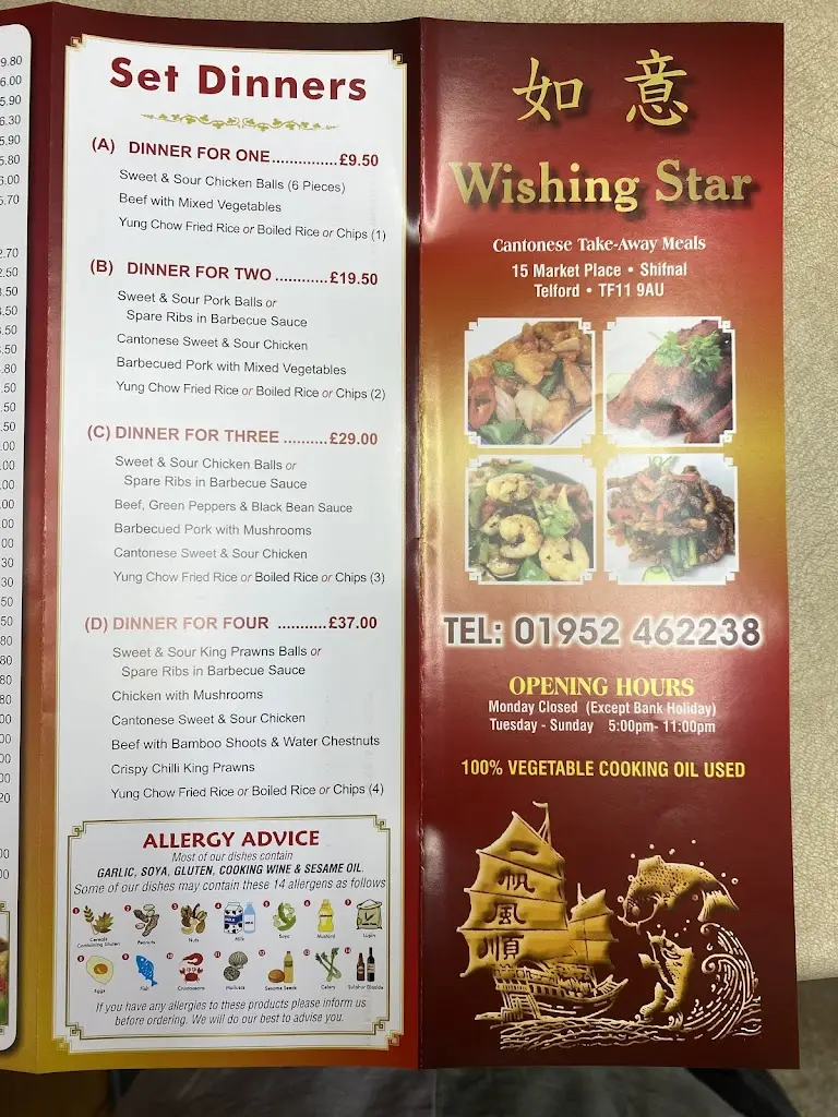 Menu_Wishing Star_Shifnal_image_4