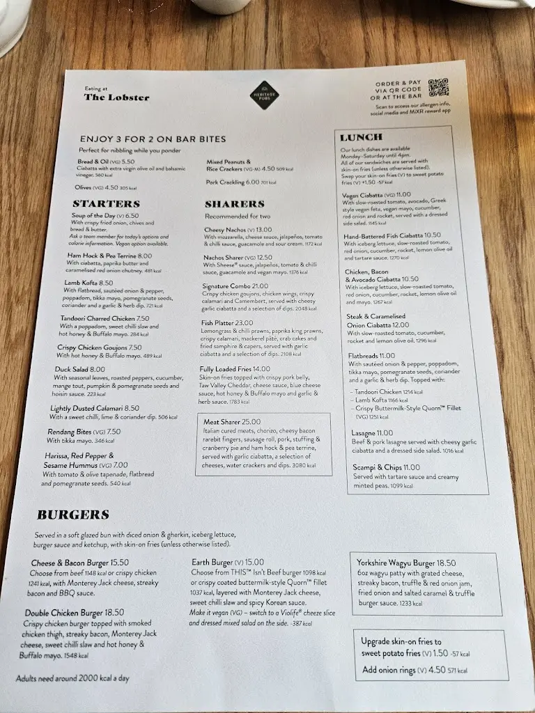 Menu_Lobster Sheringham_Sheringham_image_3