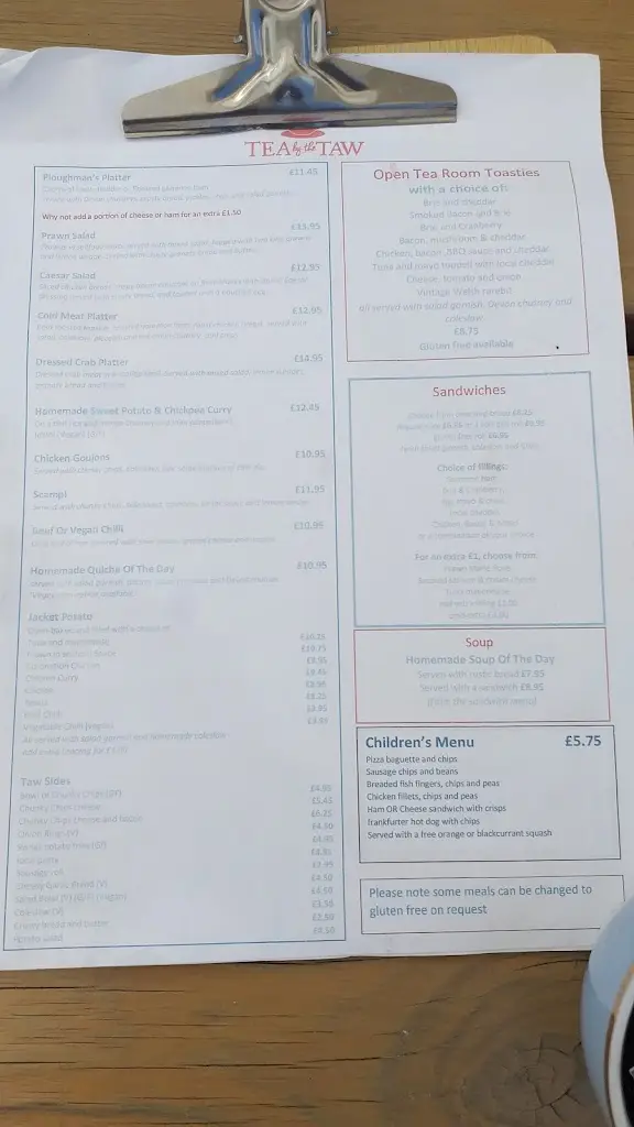 Menu_Tea By The Taw_Barnstaple_image_3