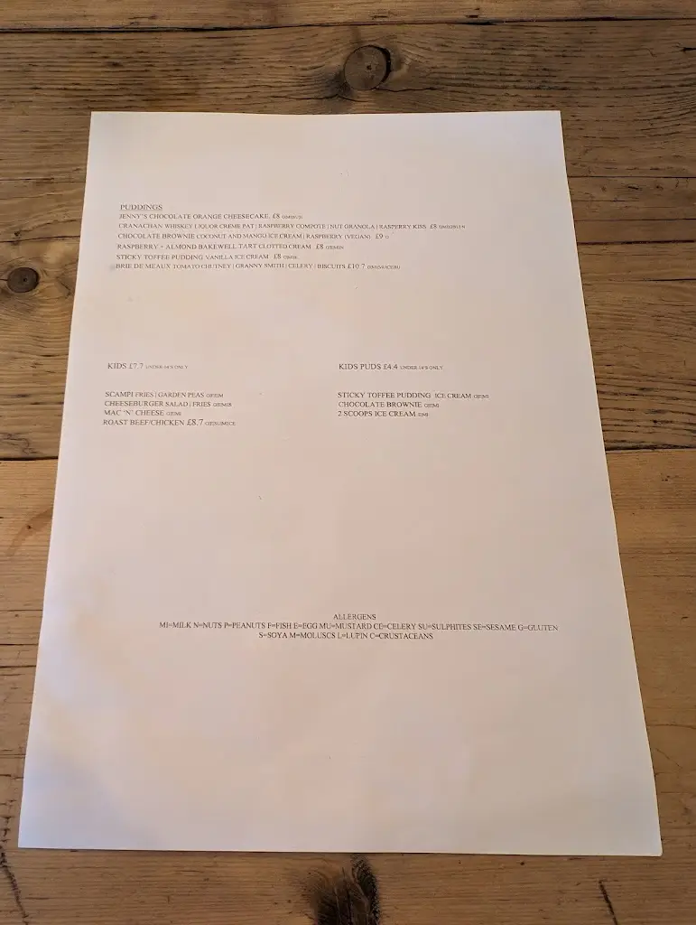 Menu_The Red Lion Shepperton_Shepperton_image_4