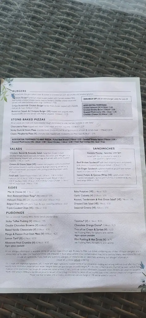 Menu_The Thames Court_Shepperton_image_4