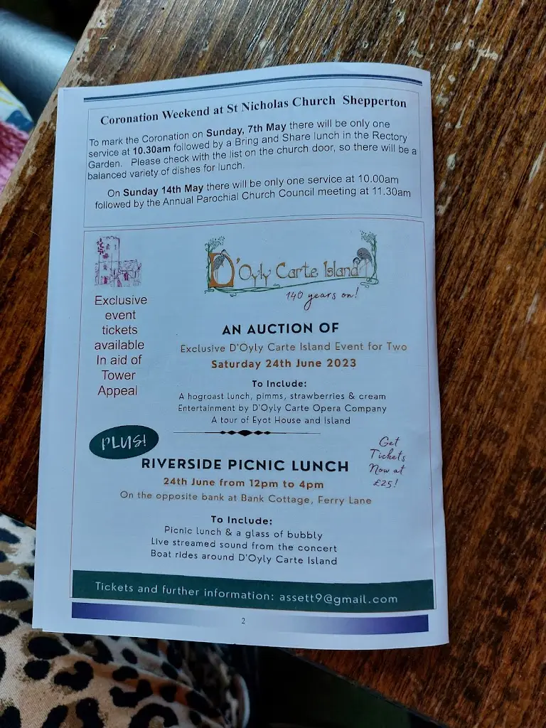 Menu_The Bell Inn_Shepperton_imagen_1