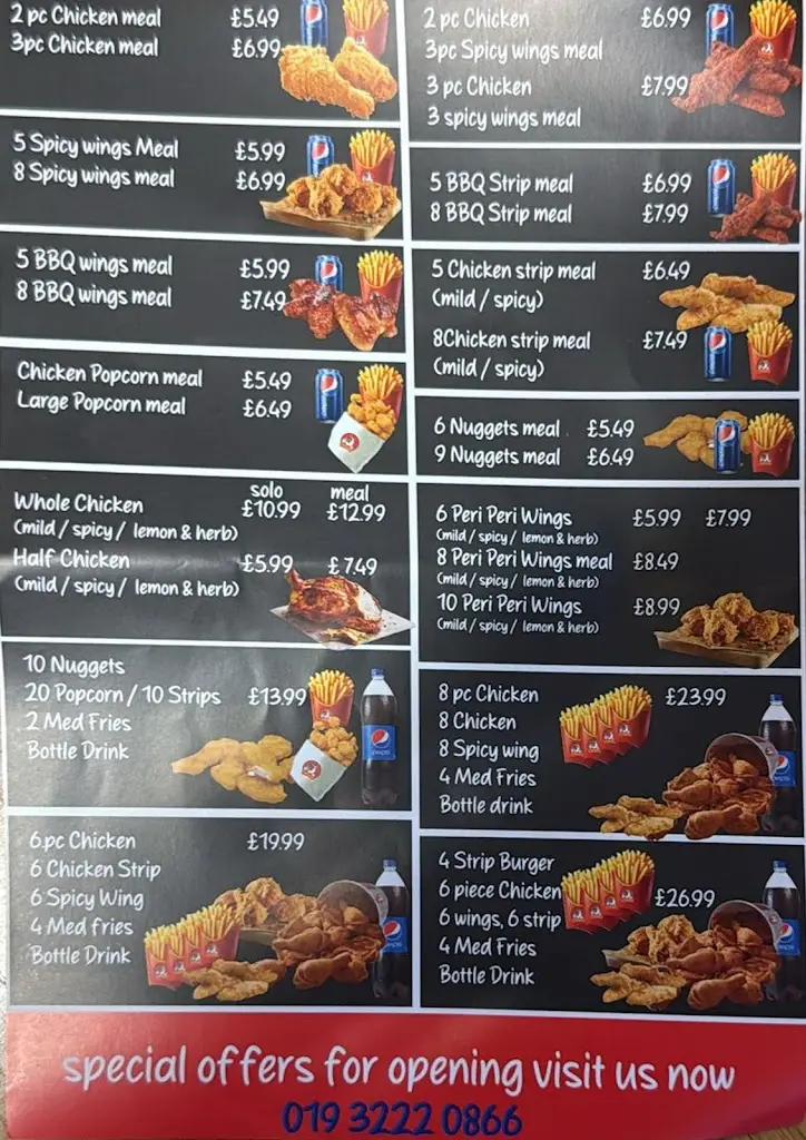Menu_Cottage Peri Peri Chicken_Shepperton_image_1