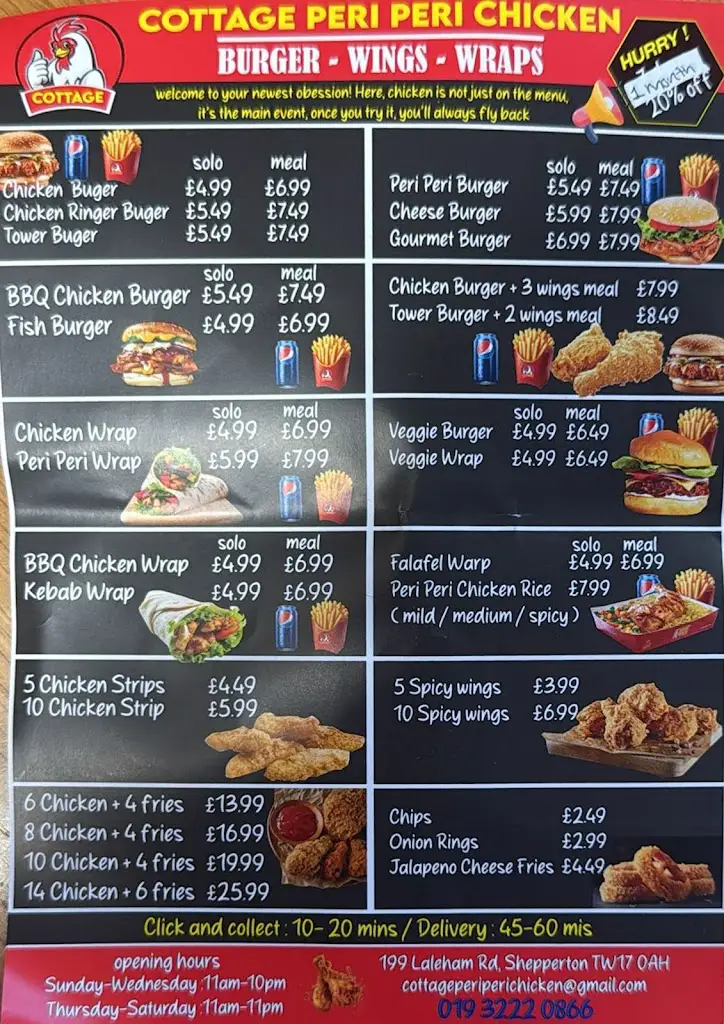 Menu_Cottage Peri Peri Chicken_Shepperton_image_2