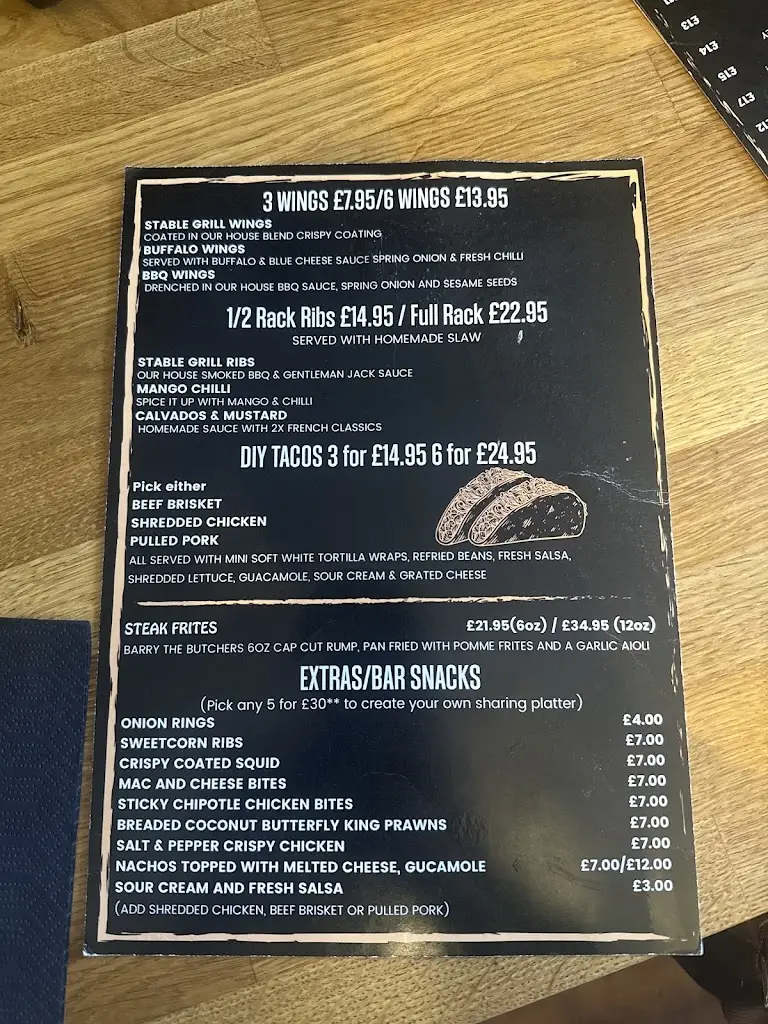 Menu_The Black Horse Inn_Shipston on Stour_image_2