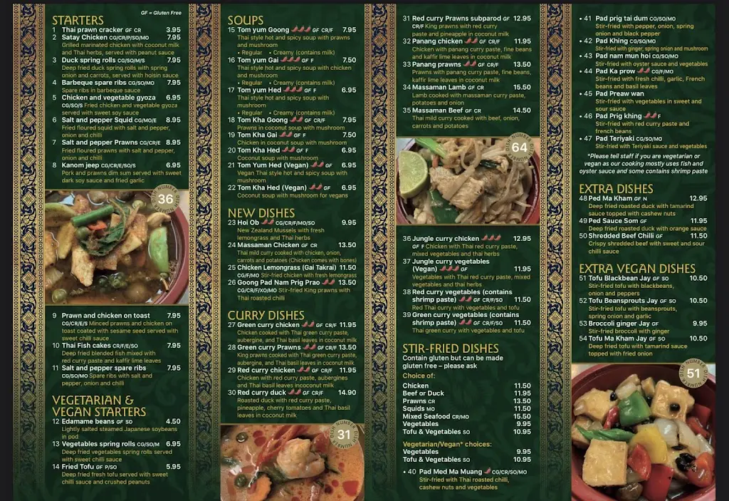 Menu_Silver Tree Thai Cuisine_Barnstaple_image_1