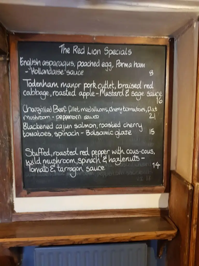 Menu_The Red Lion Inn_Shipston on Stour_image_3