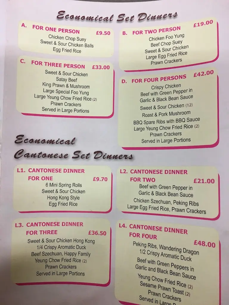 Menu_Orient House_Sileby_image_2