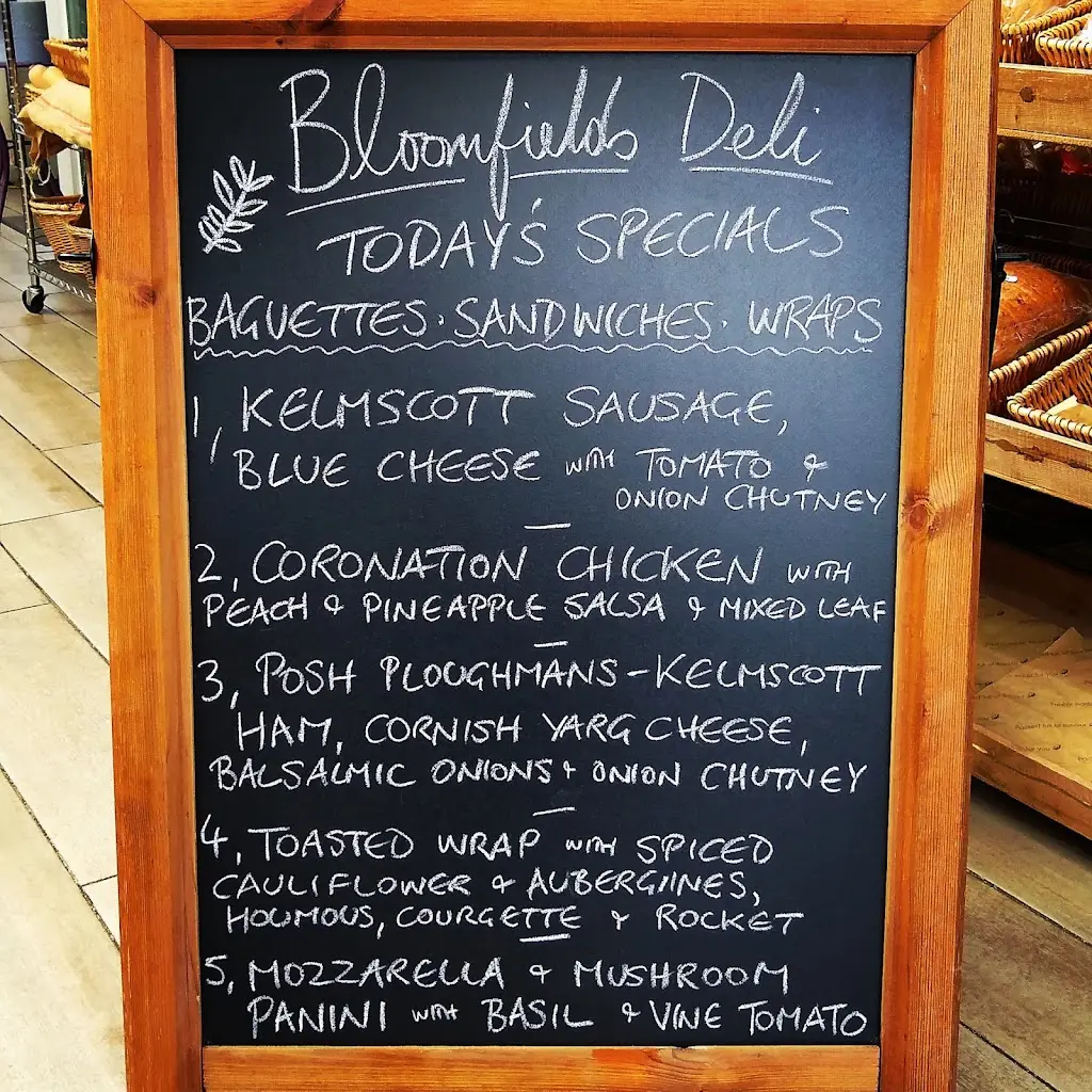 Menu_Bloomfields fine food, Shrivenham_Shrivenham_immagine_3