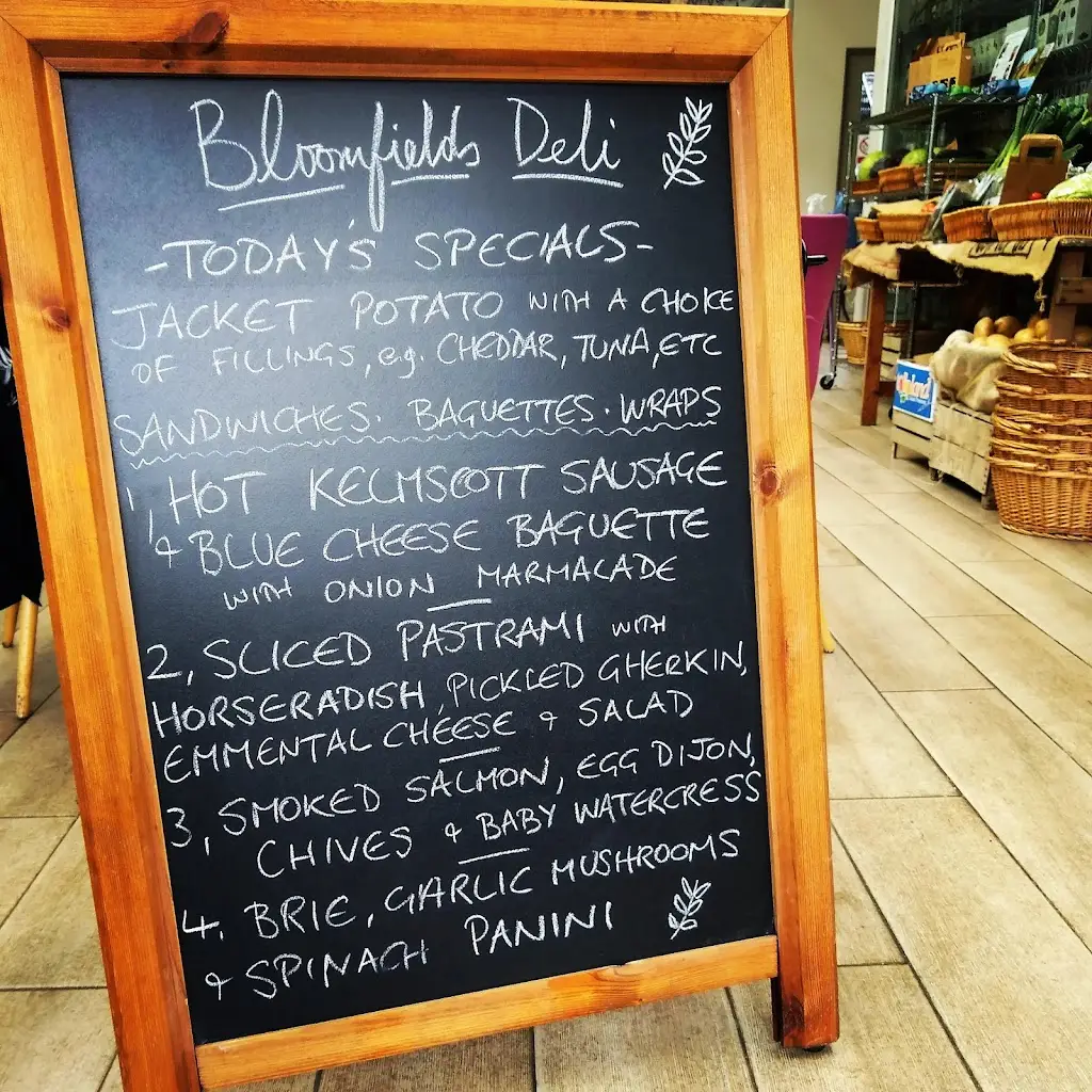 Menu_Bloomfields fine food, Shrivenham_Shrivenham_immagine_4