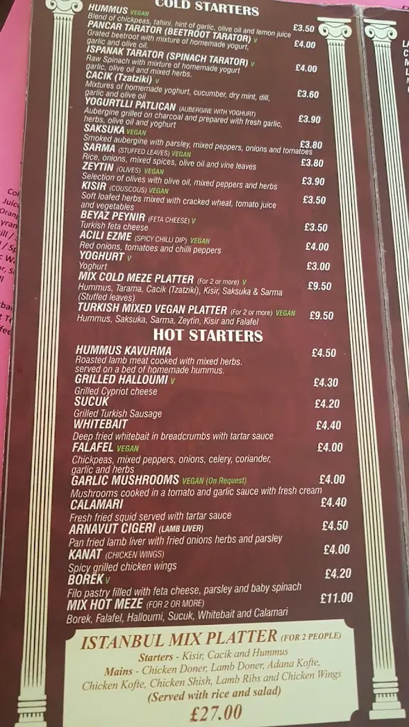 Menu_Turknazz Restaurant Shirley_Shirley_image_4