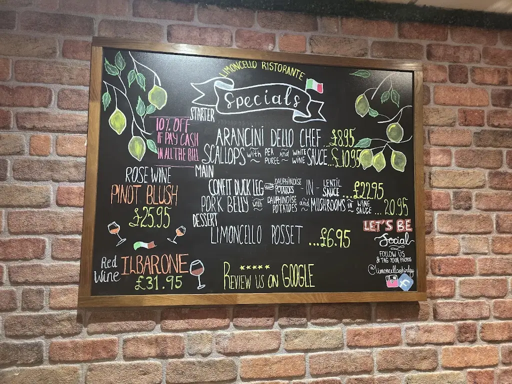 Menu_Limoncello Ristorante_Shirley_immagine_2