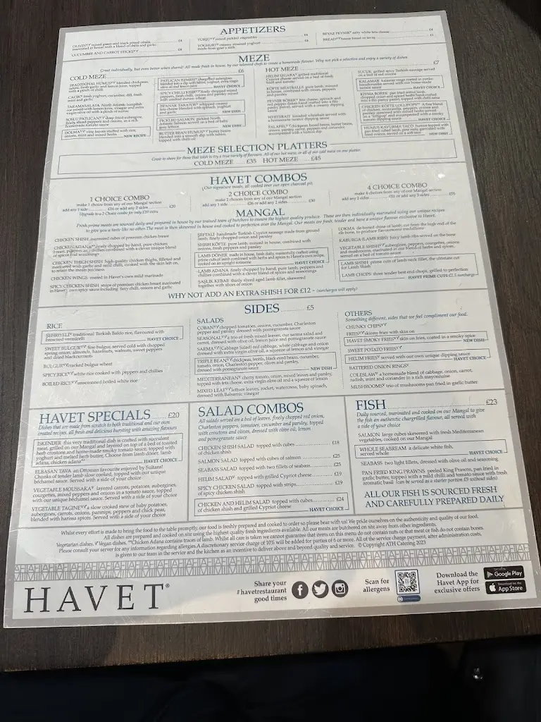 Menu_Havet Restaurant_Shortlands_image_2