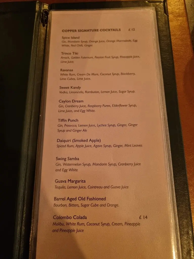 Menu_Copper Ceylon_Shortlands_image_4