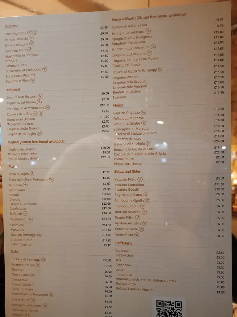 Menu_Da Raffaele Bistro - Italian Restaurant & Deli_Shortlands_immagine_1