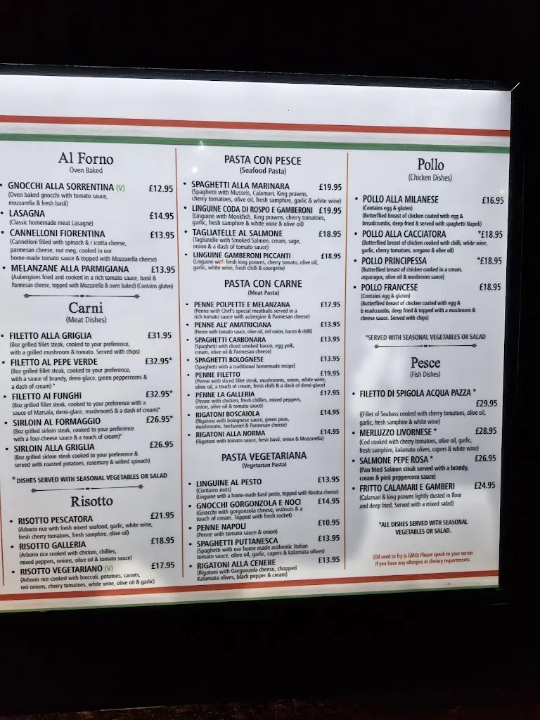 Menu_La Galleria Restaurant_Shoreham-by-Sea_image_2