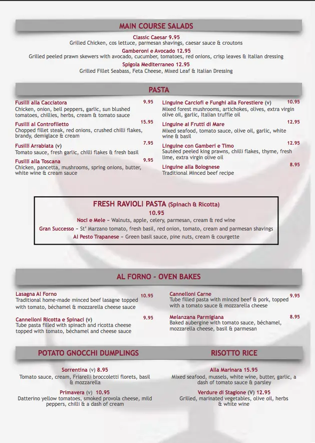 Menu_Tosca Pizza Bar and Grill_Shoreham-by-Sea_immagine_3