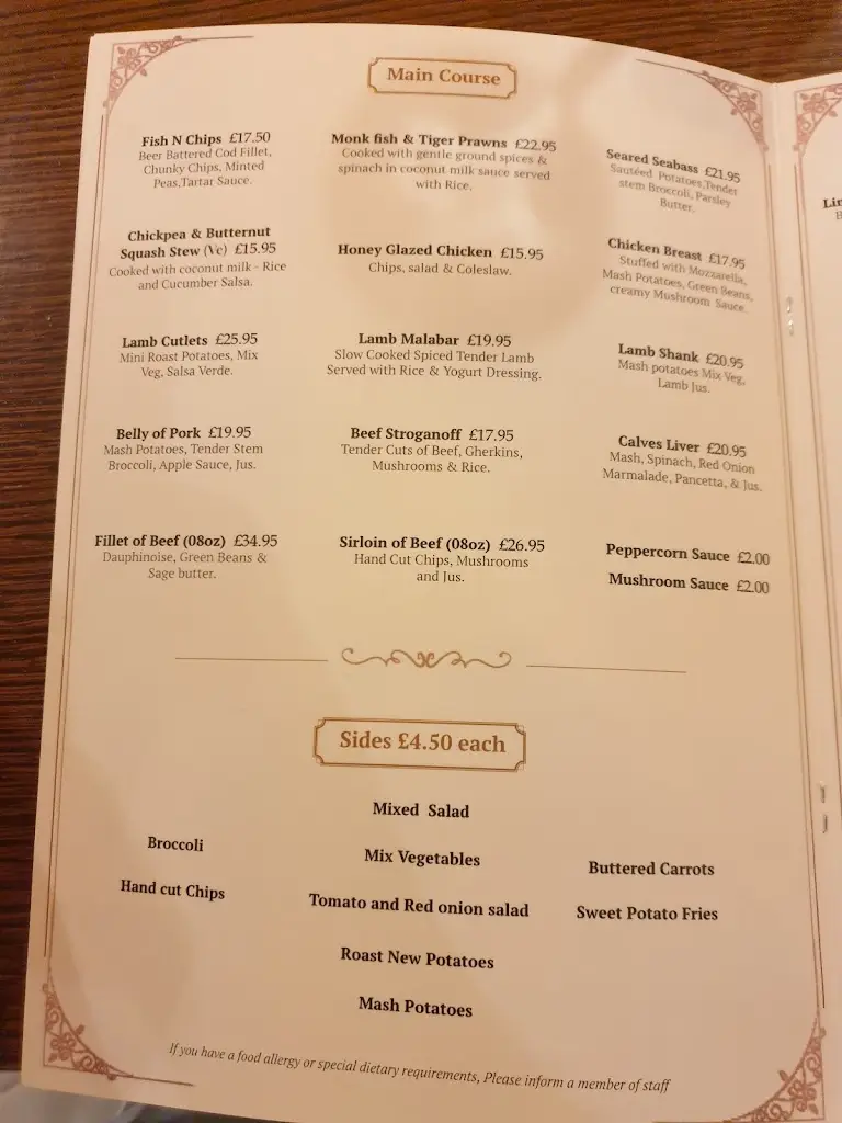 Menu_Limoncello Brasserie_Sidcup_image_4