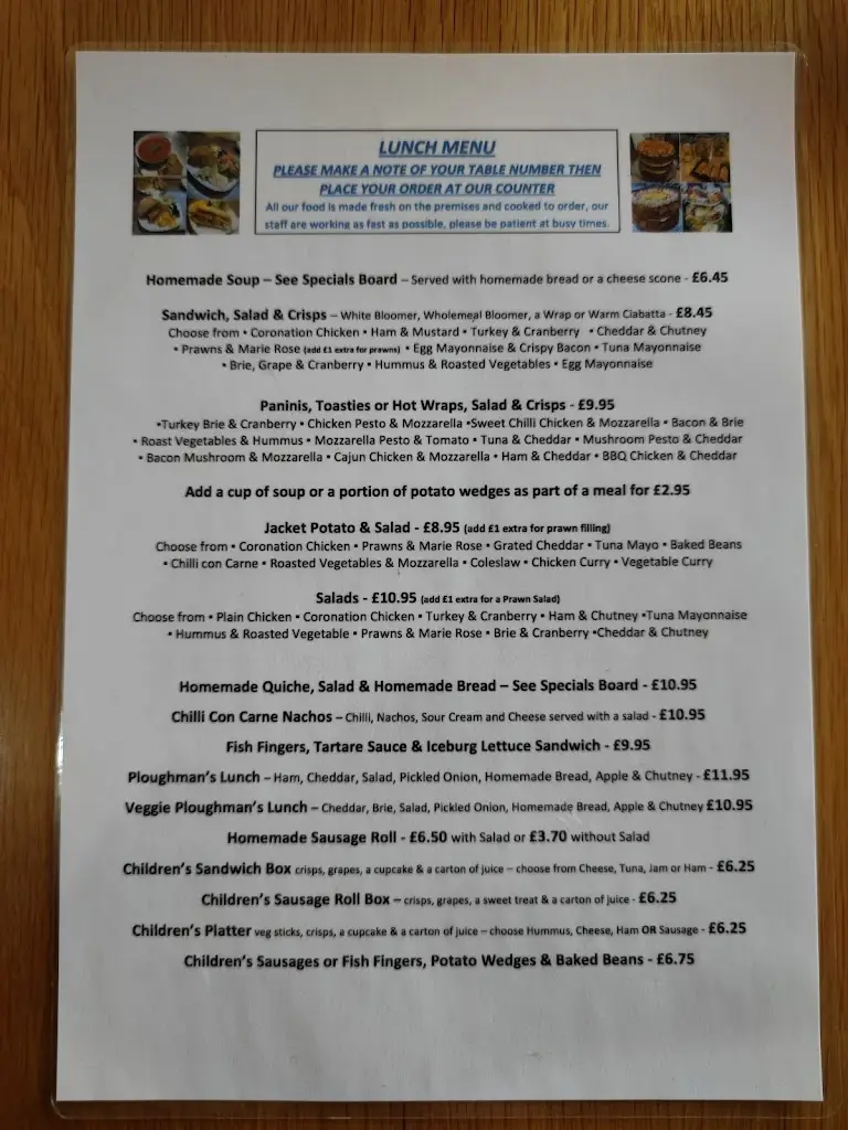 Menu_Sails Cafe_Skidby_image_1