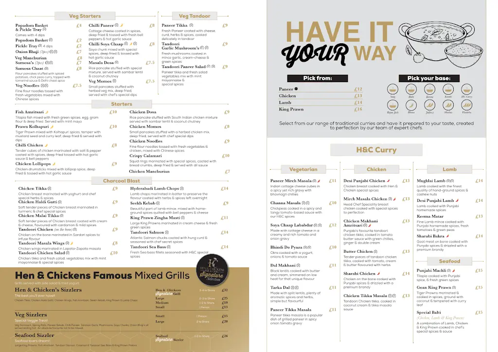 Menu_Hen & Chickens Derby_Sinfin_image_1