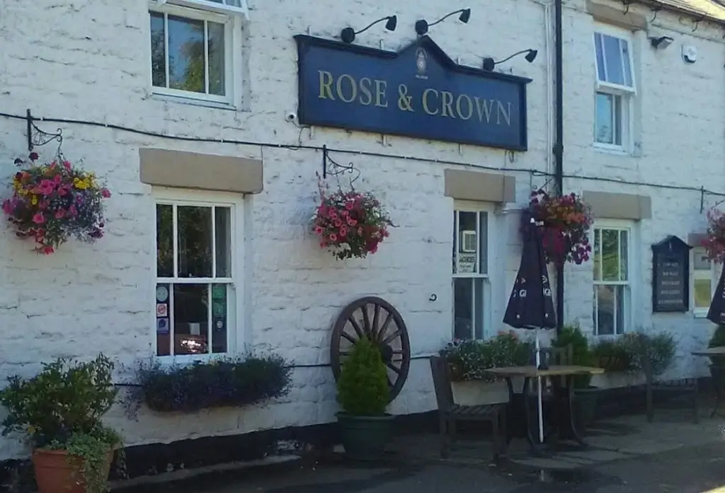 The Rose & Crown restaurant in Slaley