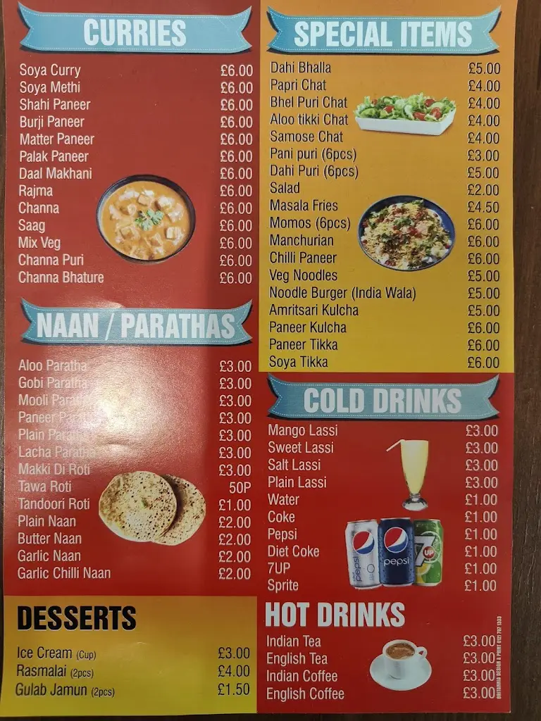 Menu_Bharawan Da Dhaba_Smethwick_image_2