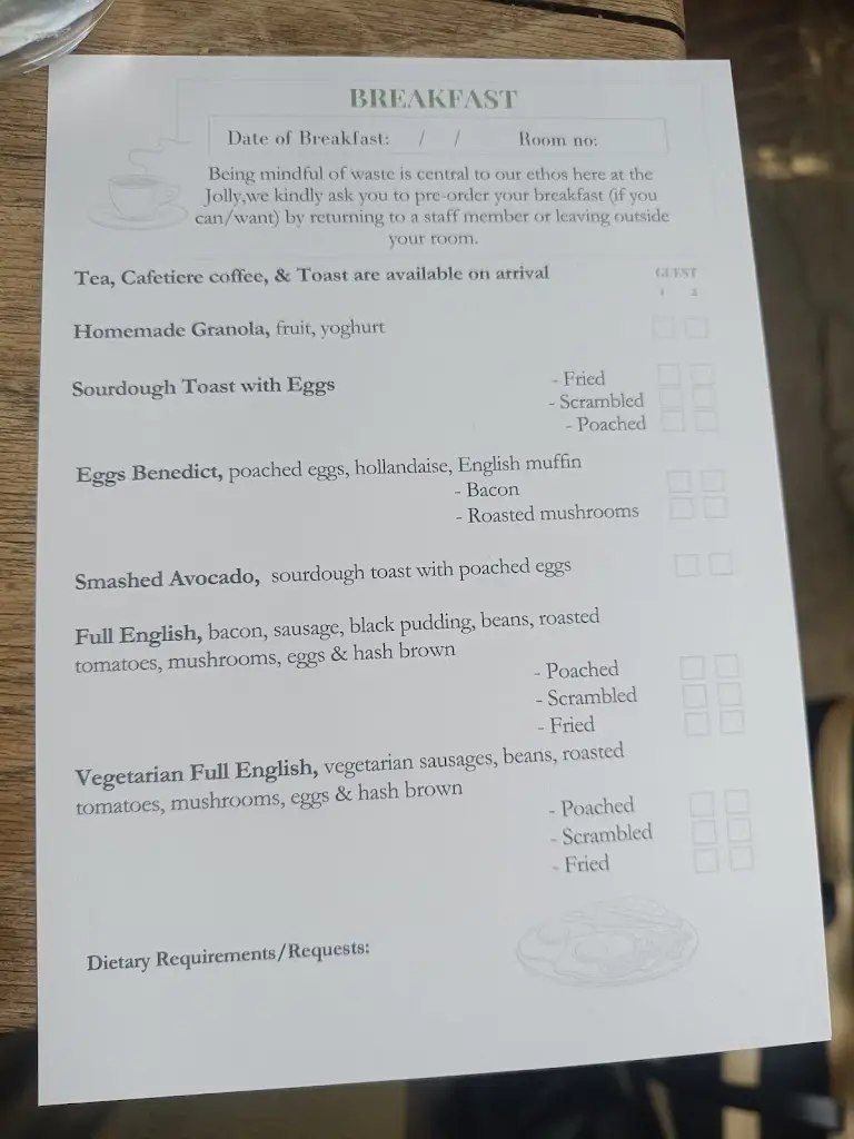 Menu_The Jolly Sportsman_South Chailey_image_1