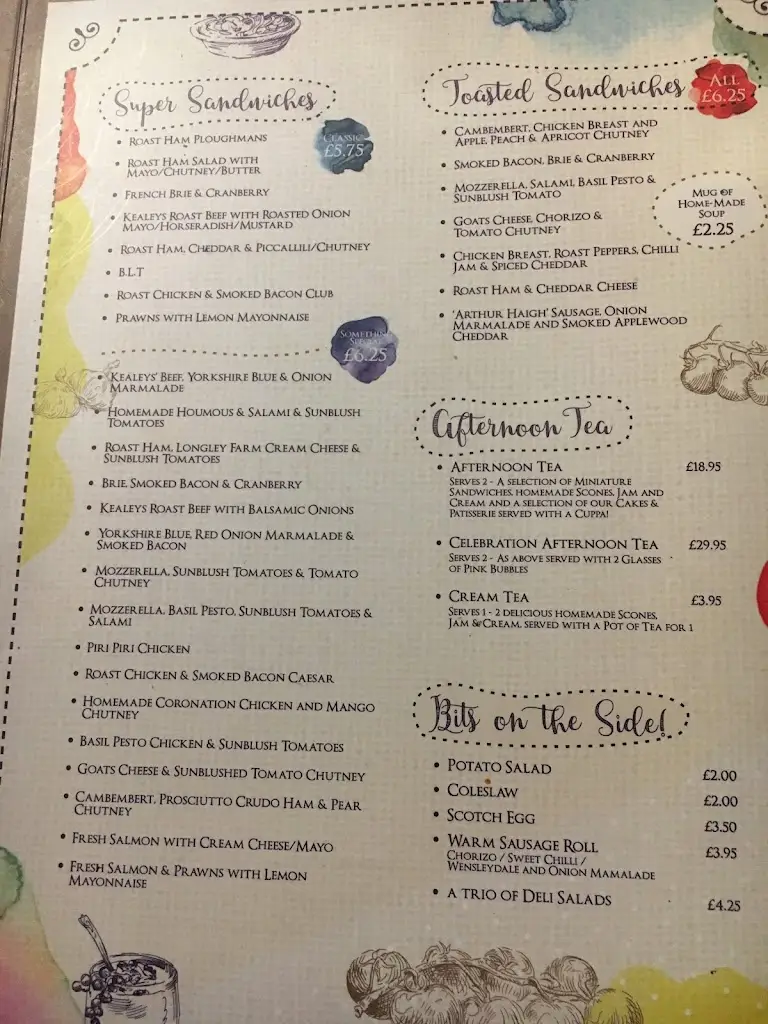 Menu_The Kitchen_Snaith_image_1