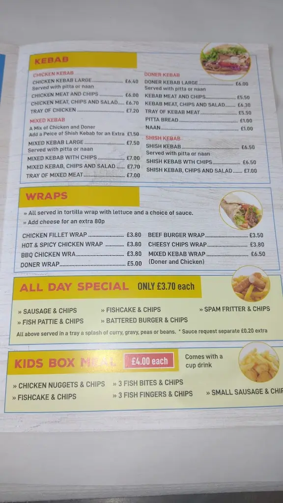 Menu_Snaith Chippy_Snaith_image_3
