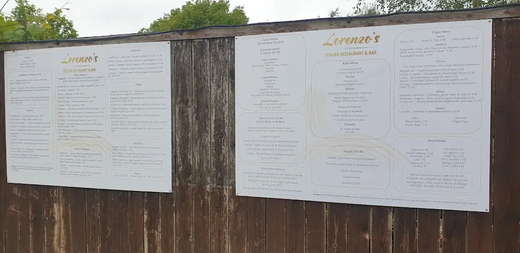 Menu_Lorenzo's Italian_Snaith_image_2