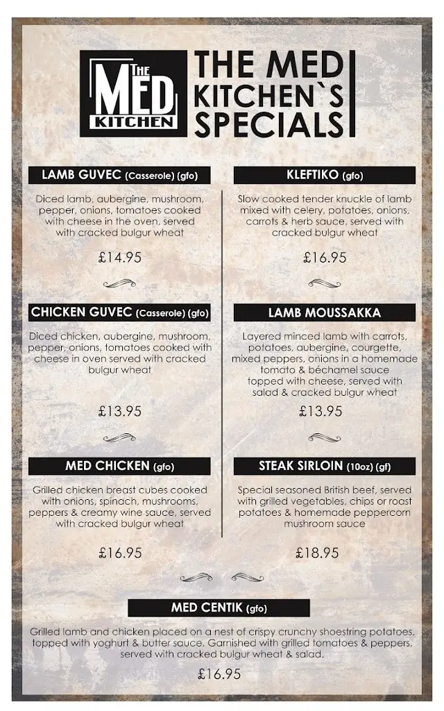 Menü_The Med Kitchen_South Croydon_Bild_3