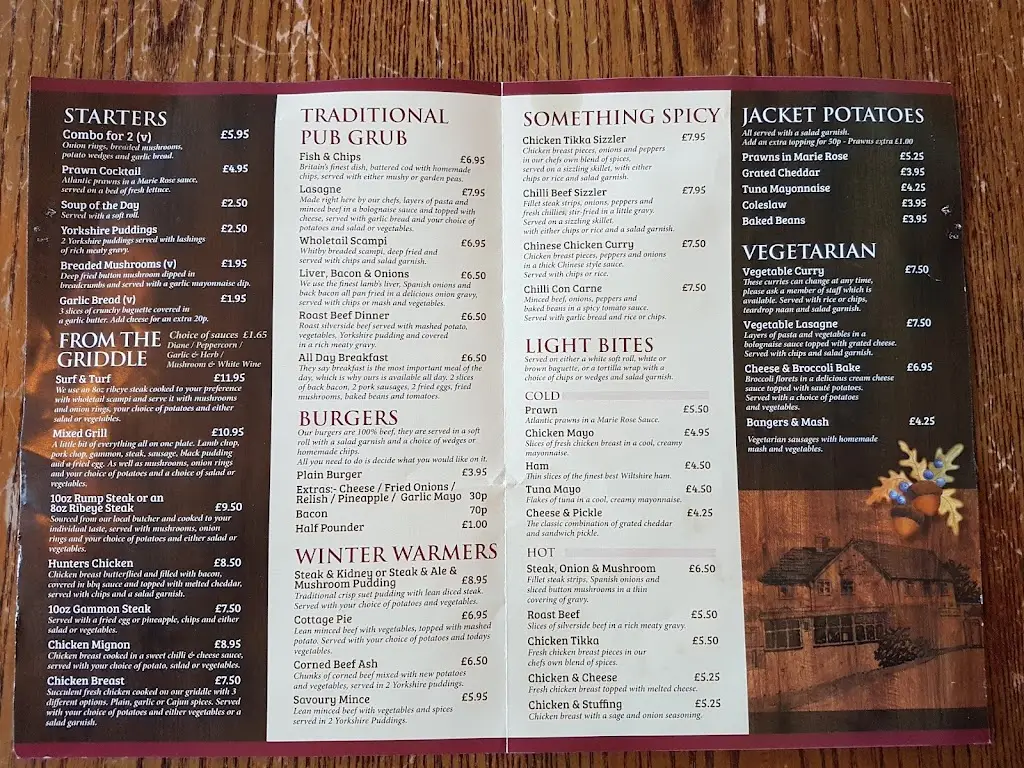 Menu_The Oak_South Elmsall_immagine_2