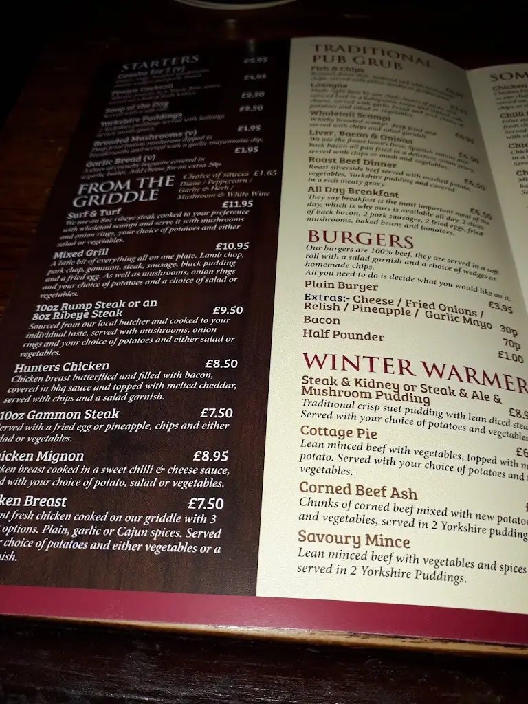 Menu_The Oak_South Elmsall_immagine_4