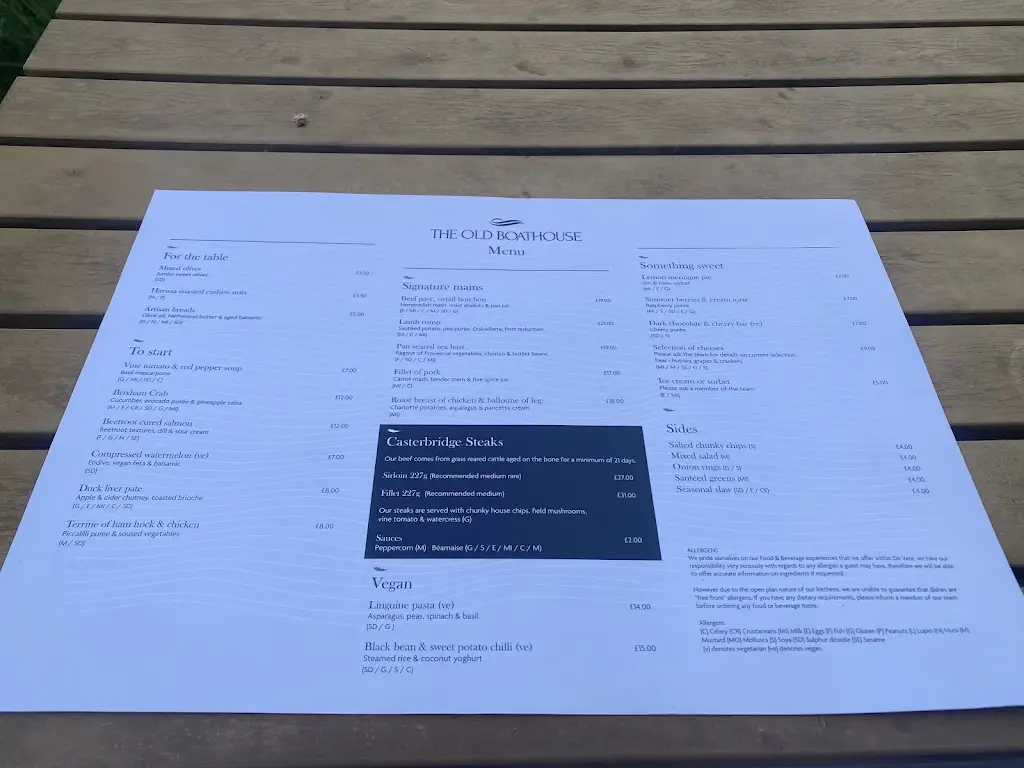 Menu_The Old Boathouse_South Cerney_image_2
