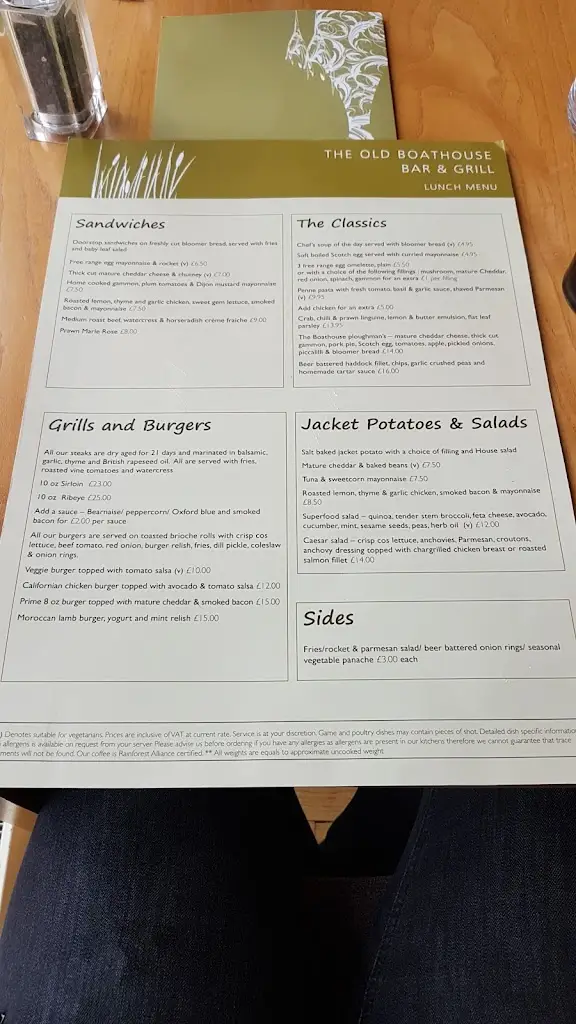 Menu_The Old Boathouse_South Cerney_image_3