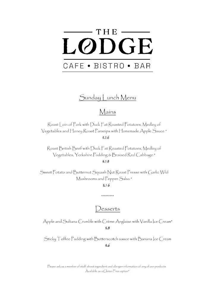 Menu_The Lodge at Lake 12_South Cerney_image_4