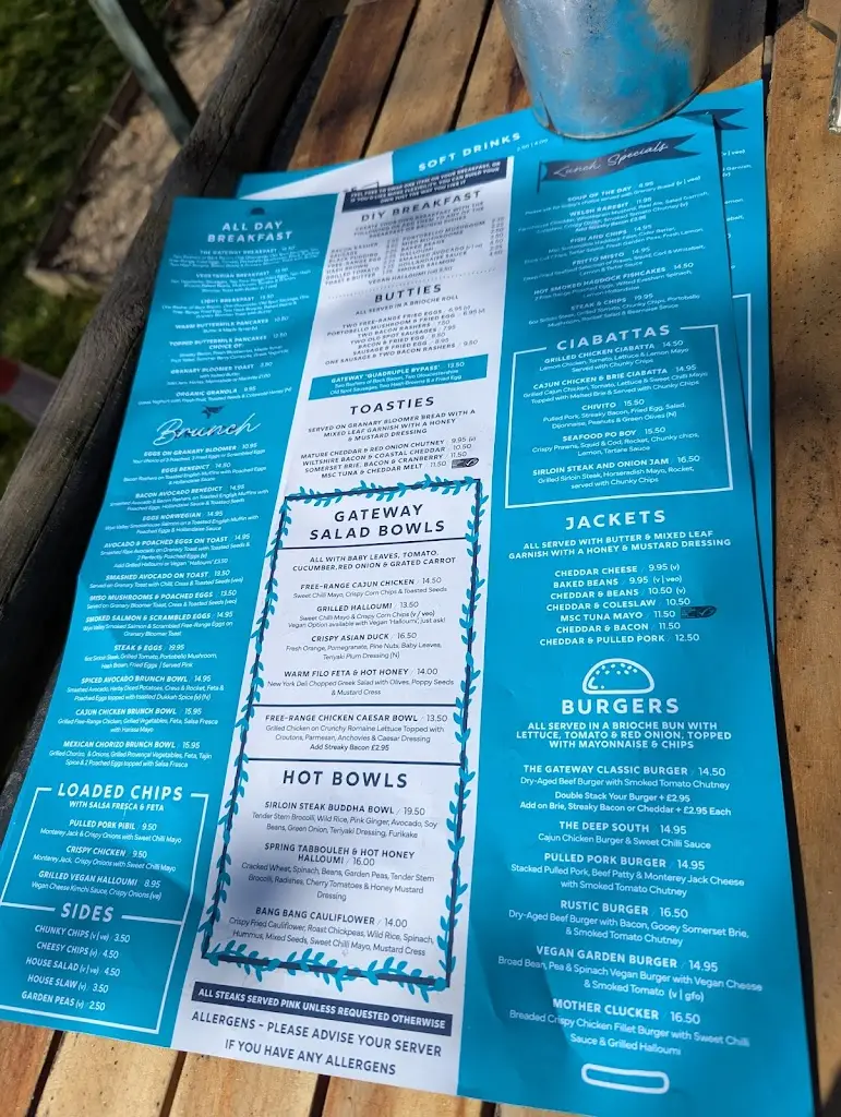 Menu_The Gateway Cafe_South Cerney_image_1